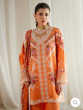 Eres Bonita by BinIlyas Embroidered Viscose Shirt with Digital Print Chiffon Dupatta & Trousers | 3-Piece Unstitched Suit 1101-A